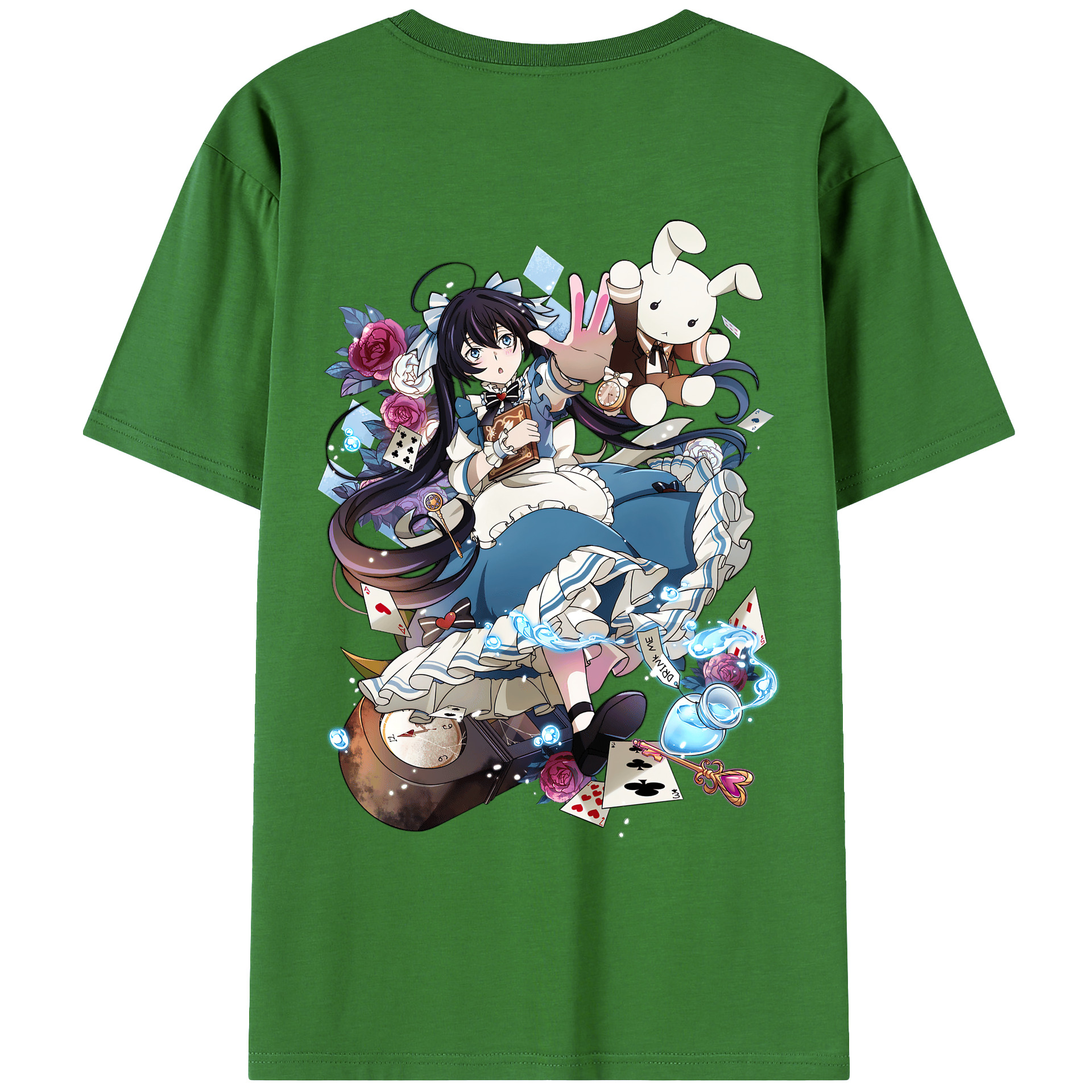 （画像用） 文豪ストレイドッグス Bungo Stray Dogs レディース半袖Tシャツ(バックプリント)